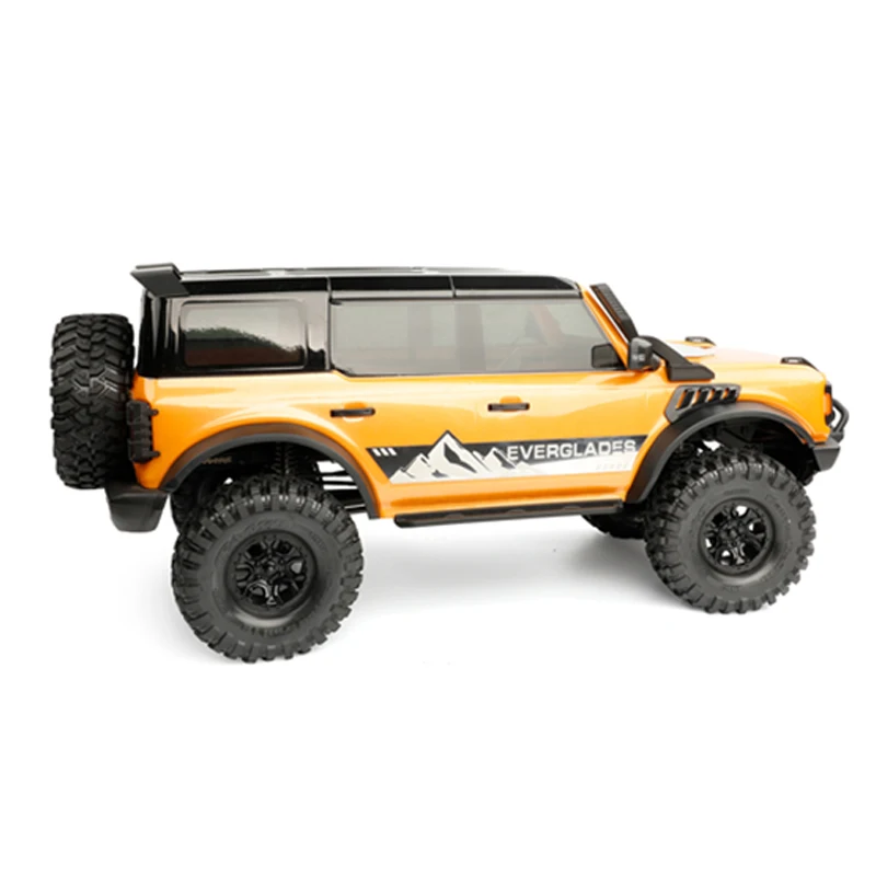 윈드 윙 개조 루프 스포일러 LED 라이트 테일라이트 커버 보호 커버 1/10 RC 크롤러 카 TRX4 뉴 브론코 DIY