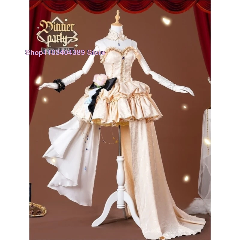 Auf Lager Lumine Cosplay Anime Spiel Genshin Impact Kostüm Dinner Party wunderschöne süße formelle Kleid Halloween Rollenspiel Kleidung