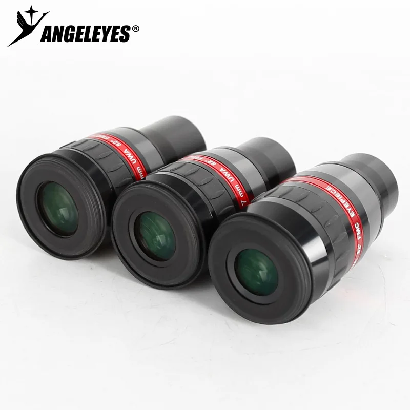 Angeleyes 4mm 7mm 16mm UWA 82 Degree 1.25inch FMC Telescope Eyepiece