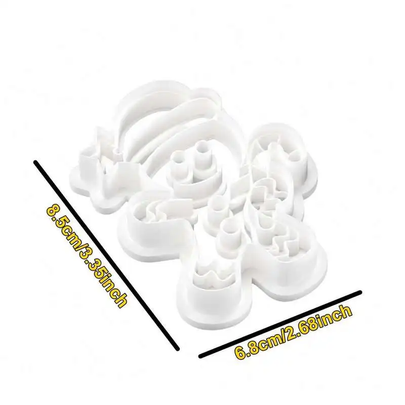 Gingerbread Man Cookie Cutter for Christmas Baking Biscuit Pastry Fondant Cake Decoration