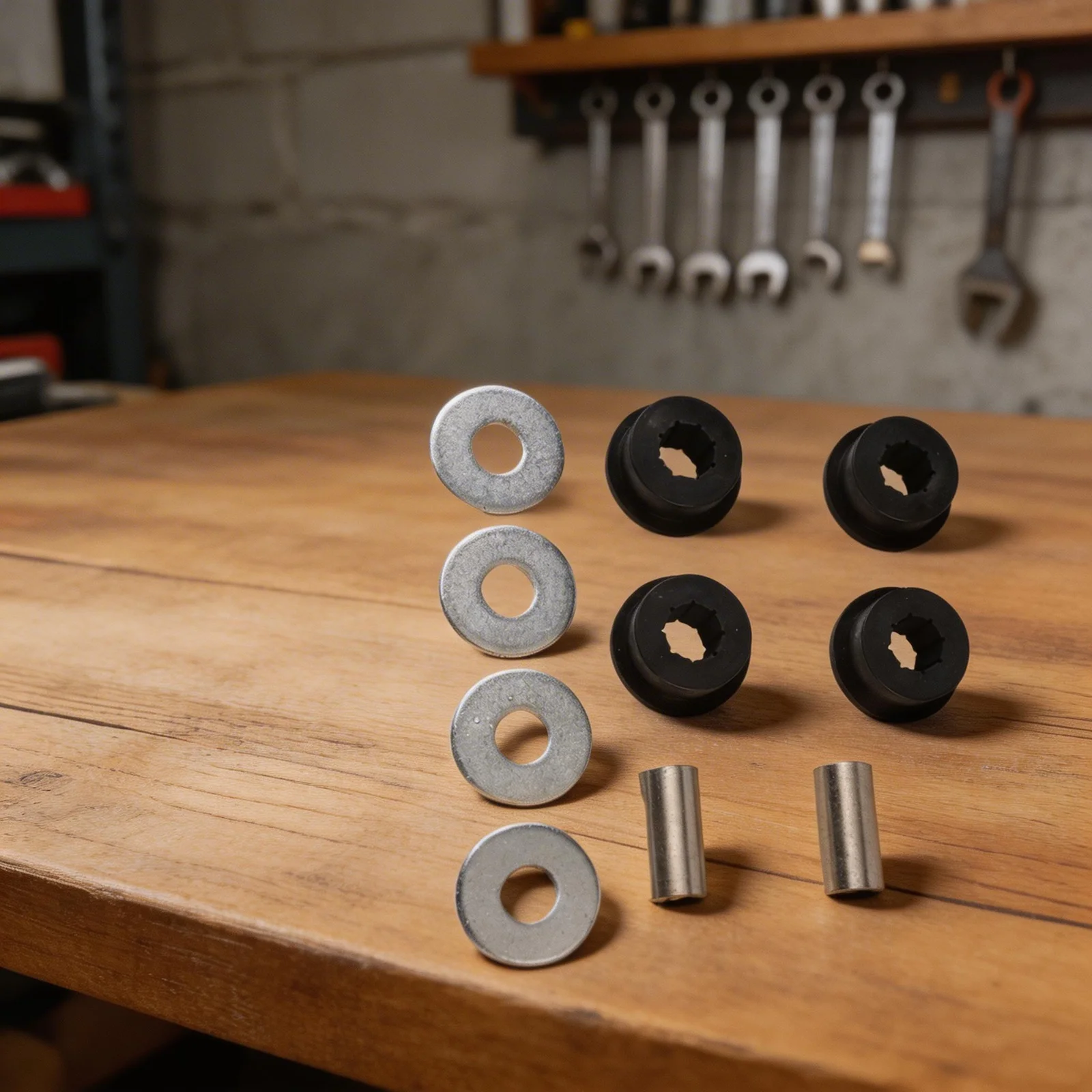 Polyurethane Mounting Kit Front Differential Bushings Easy To Install Long Lasting Noise Minimization Vibration Reduction