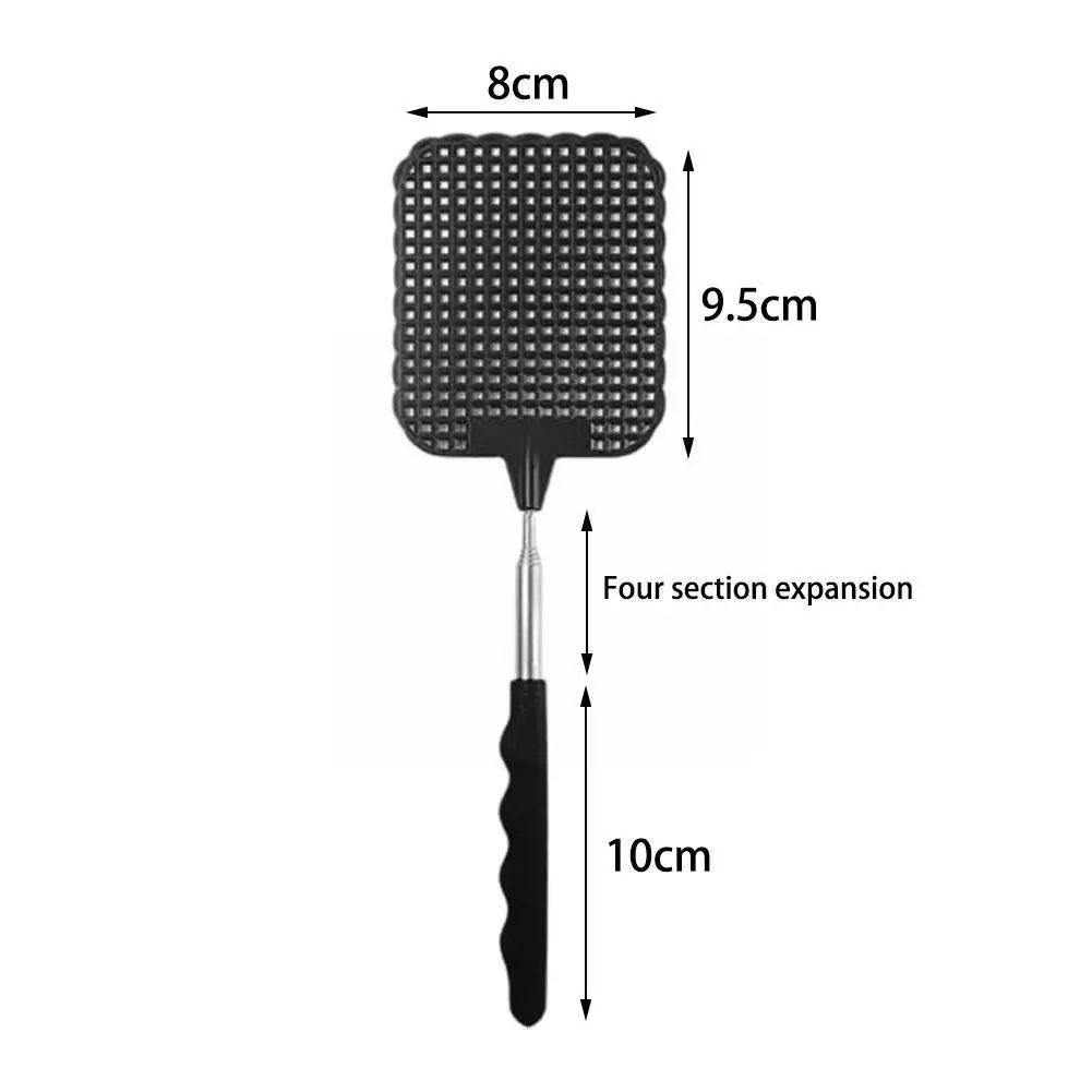 Stainless Steel Tie Rod Kill Mosquito Fly Swatter Fly Trap Swatter Killer Raqueta Longhandle Fly Flapper Mosquito Control P O7b0