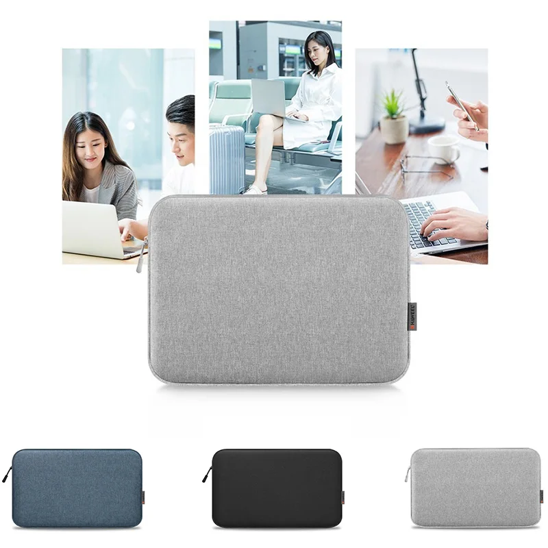 14 Inch Laptop Sleeve Pouch 14/15/16 Inch Laptop Bag Waterproof Portable Computer Cover for Macbook DNB03