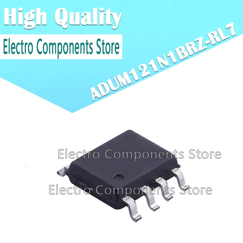 1Pcs ADUM121N1BRZ-RL7 121N1BR SOP-8 Dual Channel Digital Photoelectric Isolator Chip IC