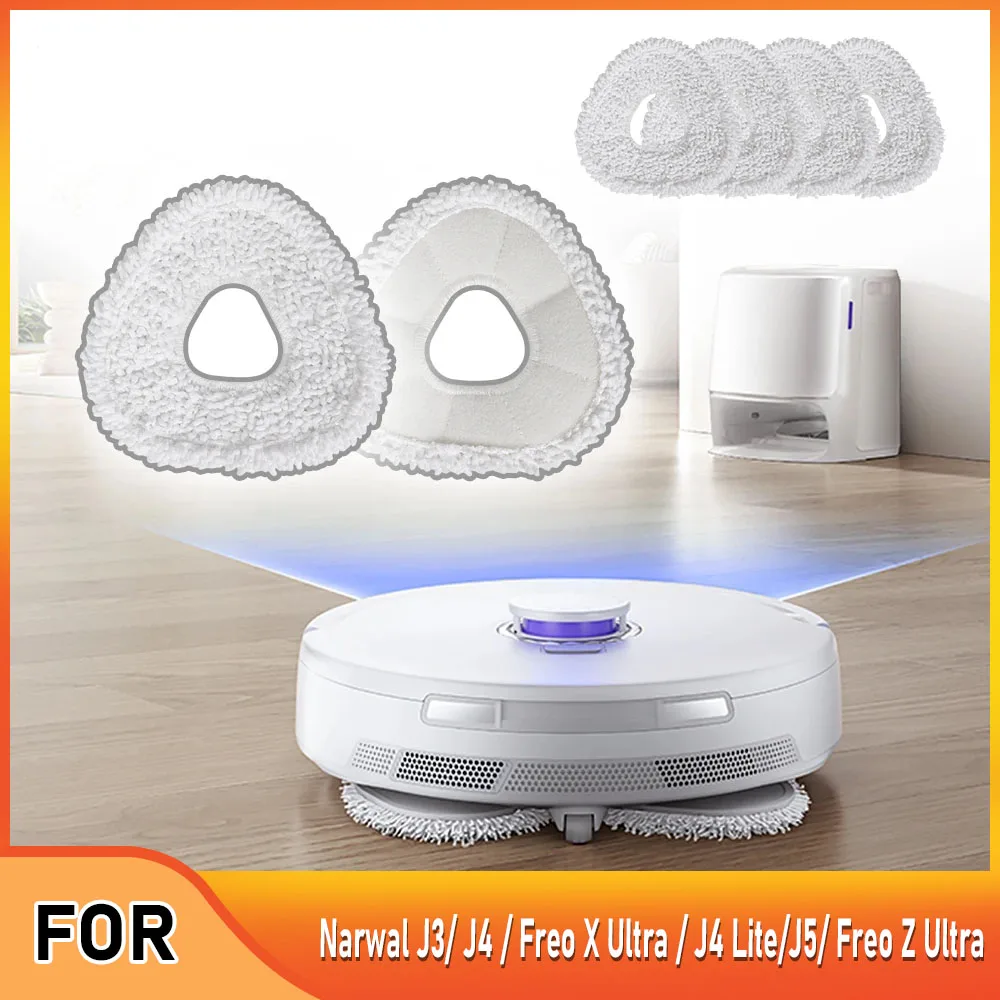 ممسحة الملابس ل Narwal J3/ J4 / Freo X Ultra / J4 Lite/J5/ Freo Z Ultra مكنسة كهربائية مكانس كهربائية للكنس ممسحة الوسادة جزء الملحقات