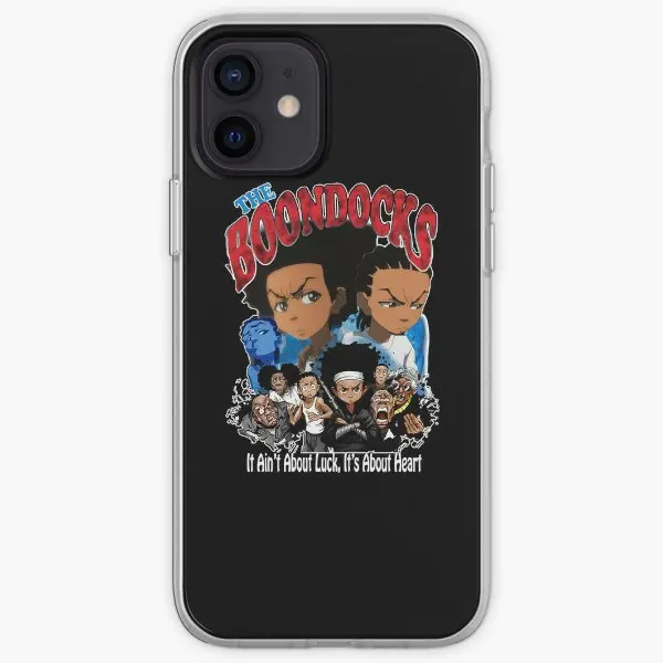 The Boondocks Sitcom Poster For Fans Iph  Phone Case Customizable for iPhone 6 6S 7 8 Plus 11 12 13 14 Pro Max Mini X XS XR Max