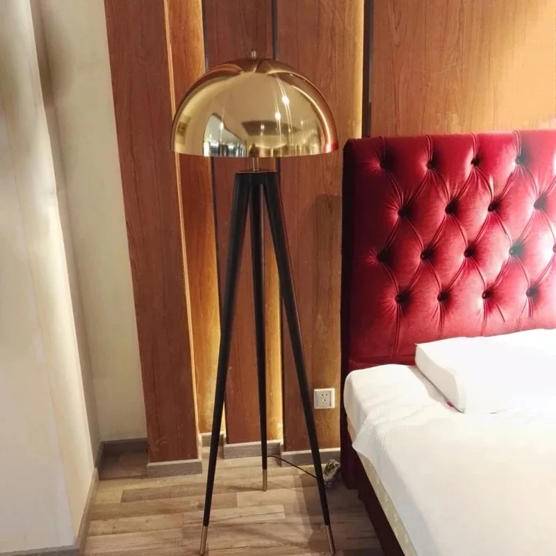Aluminium LED Floor Lamp Luxury Creativity Floors Lamps Living Room Bedroom Bedside Lighting Light
