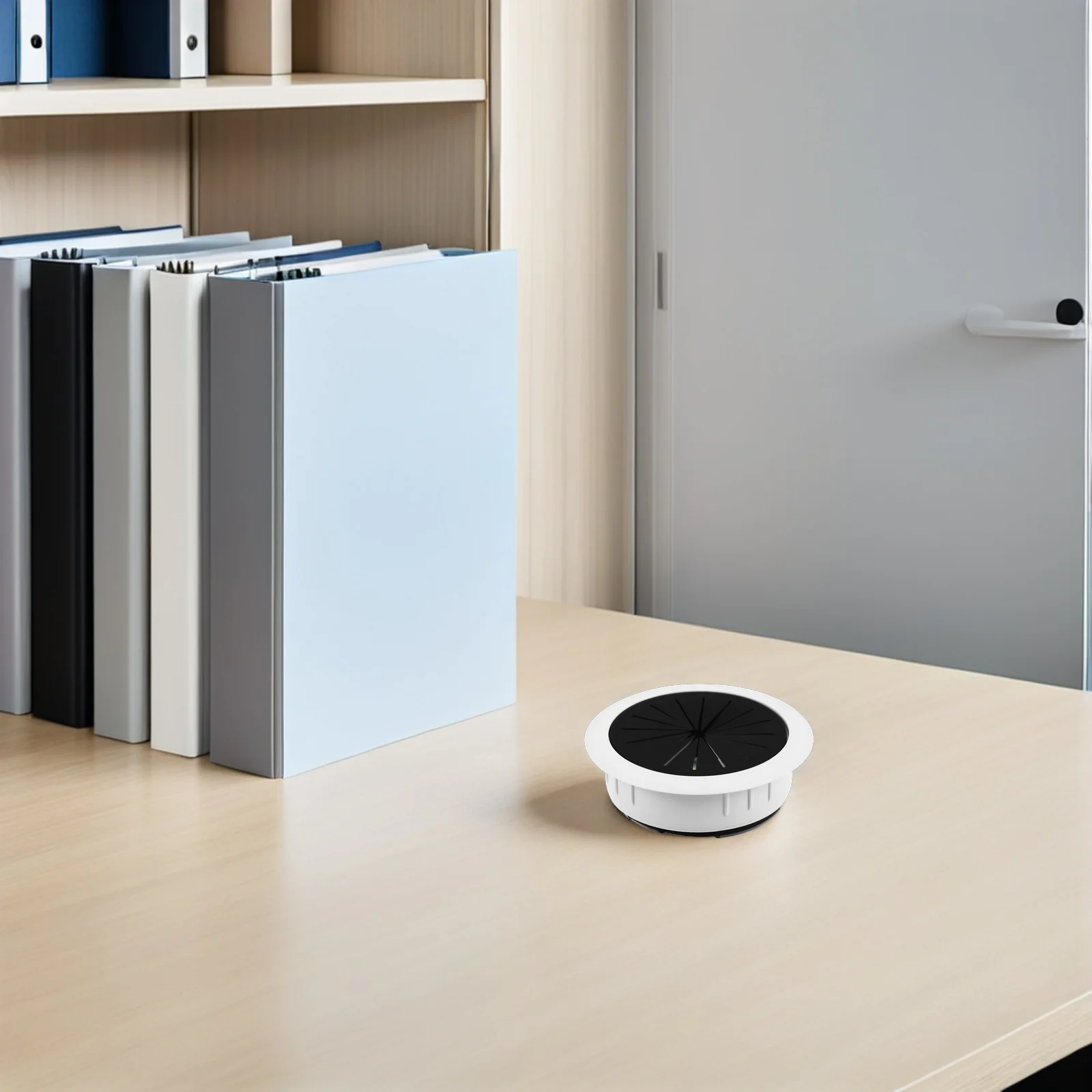 10 قطعة كابل مكتب مستدير جروميت غطاء ثقب بلاستيكي سطح المكتب سلك ثقب المنظم طاولة مكتبية إدارة الكبلات سلك مرن الحبل #4