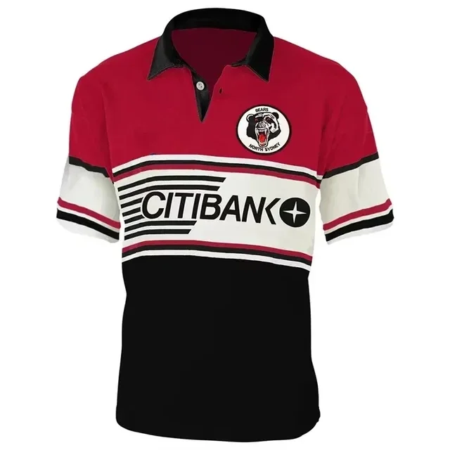 

1991-1994 North Sydney Bears Retro Rugby Jersey - Mens Size:S-5XL（Print Name Number）Top Quality