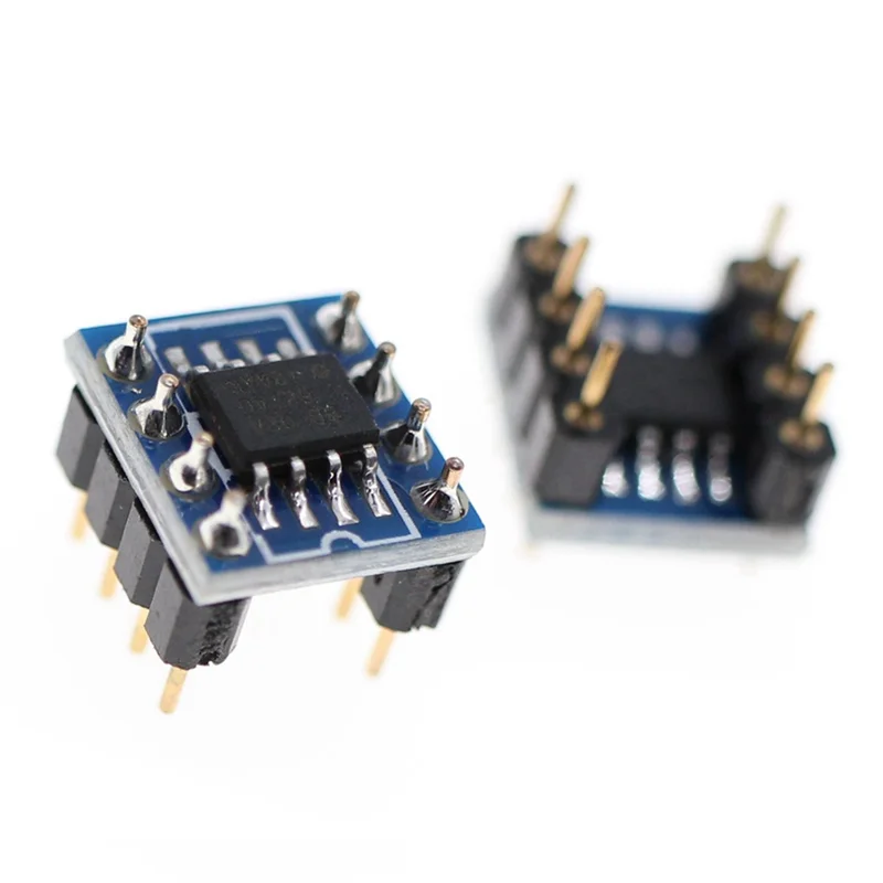 6 ชิ้น OPA627 X2 เปิด Dual Op Amp OPA627 Single Op Amp ถึง Dual Op Amp โมดูล SMD To DIP-BCBW