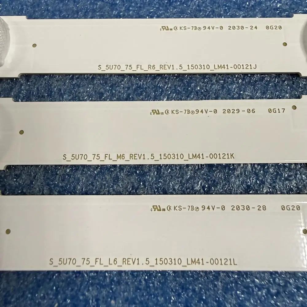 LED Backlight Strip For Samsung UE75MU6175U UE75MU6172U UE75MU6125K UE75MU6122K UE75MU6120W UE75MU6120K UE75MU6102K UE75MU6100W