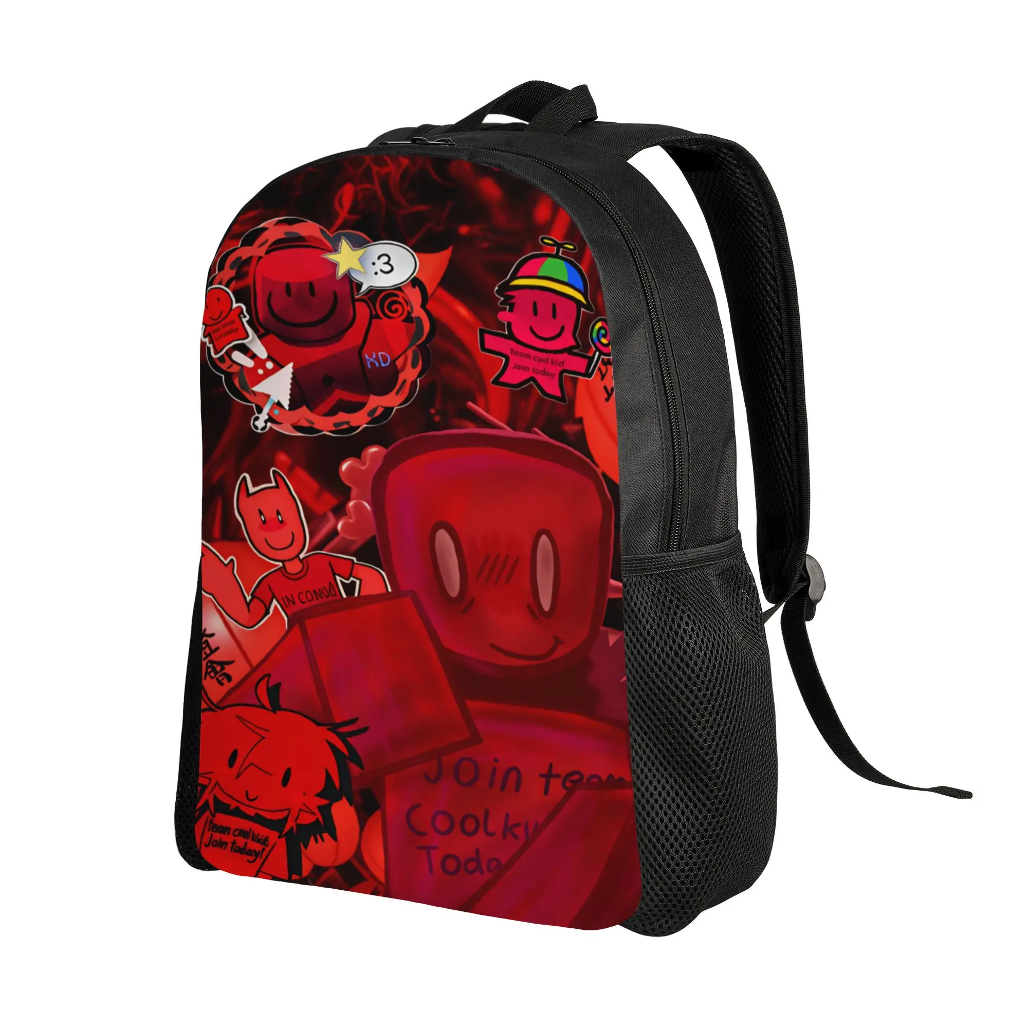 1x1x1x1 forsaken   Backpack  Outdoor Style Backpacks Women Funny School Bags Designer Soft Rucksack