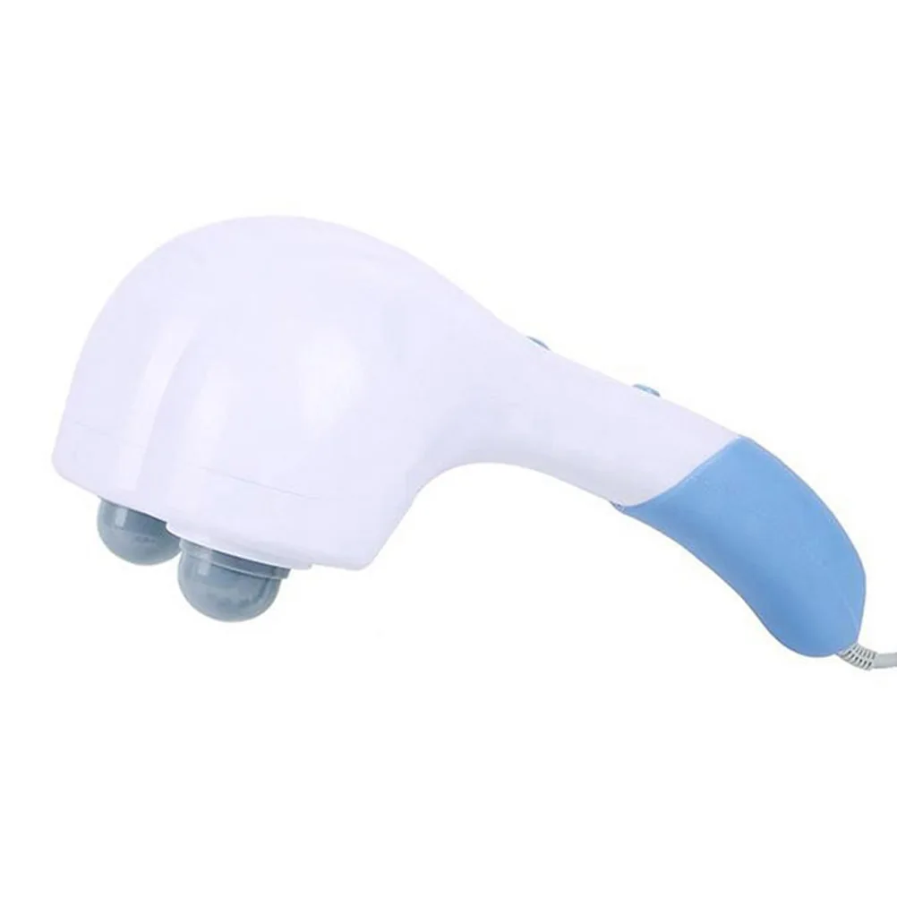 

Double Head Handheld with Electric Percussion for Deep Tissue Relief Multiple Speeds Full Body Use Ideal Gift White