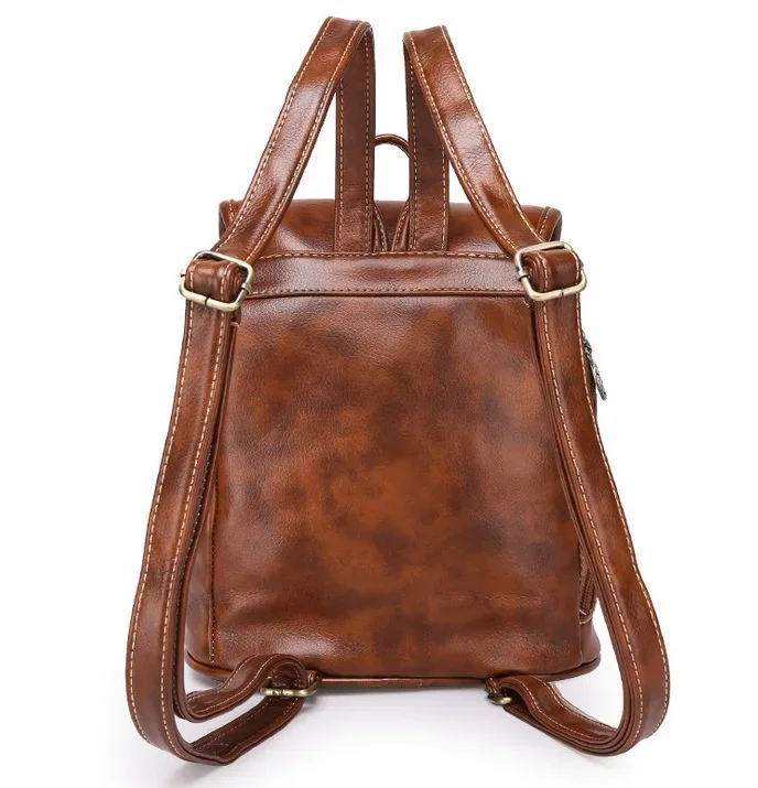 Fashion women fashion designer brand backpacks vintage pu shoulder bag retro small lady schoolbag mochila cute bags