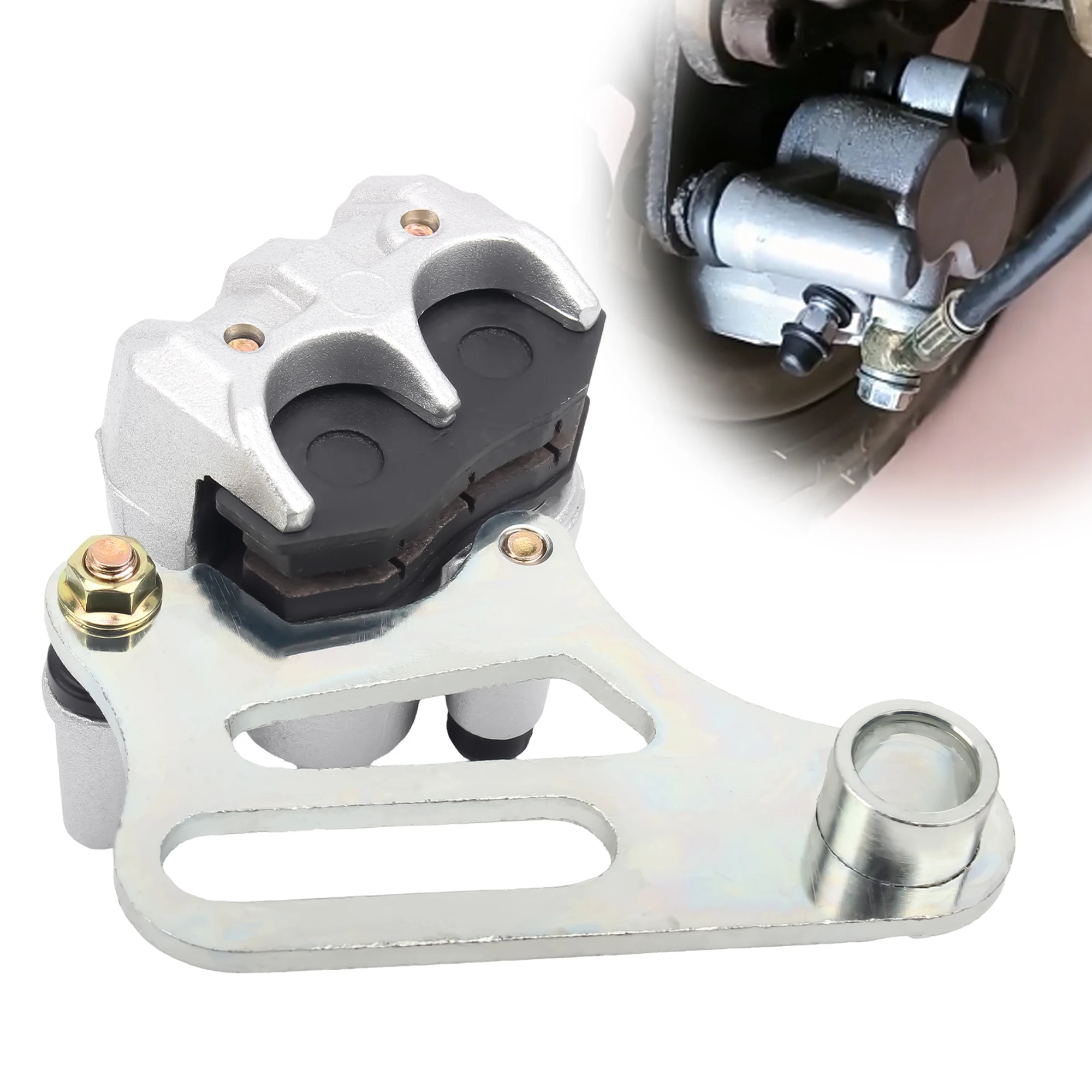 

Motorcycle Front Rear Hydraulic Disc Brake Caliper Master Cylinder For 50cc 110cc 125cc 150cc 250cc GY6 QMB139 Scooters Pit Bike
