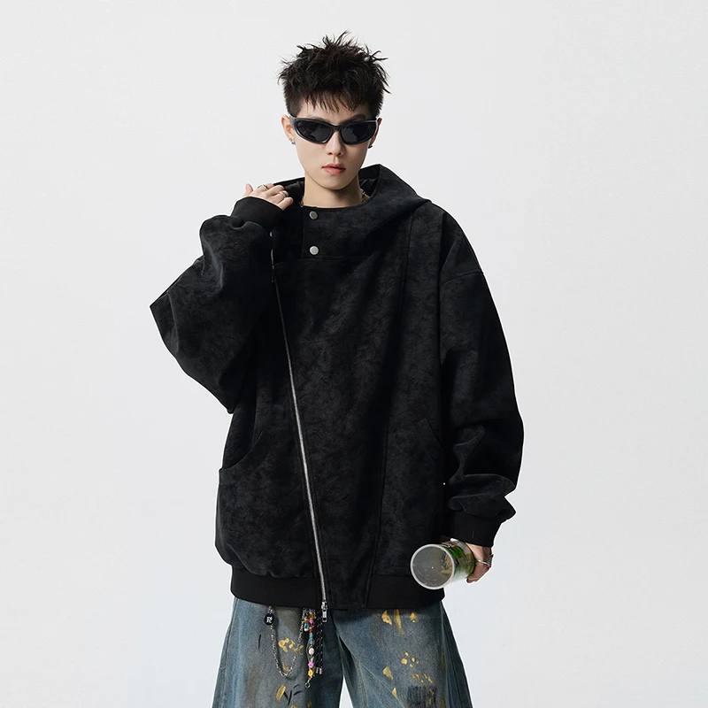 

Куртка в стиле пары, куртка для рыбалки, уличная свободная толстовка, модный универсальный топ, весенне-осенняя ветрозащитная толстовка с капюшоном