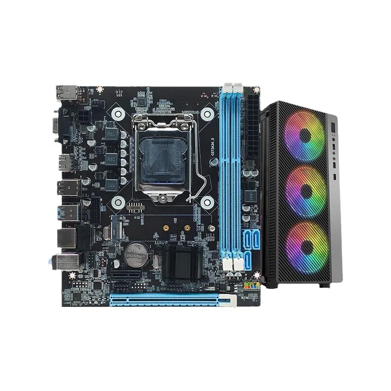 

New H81G computer main board DDR3 memory LGA 1150 pins support fourth generation I3 I5 I7CPU processor