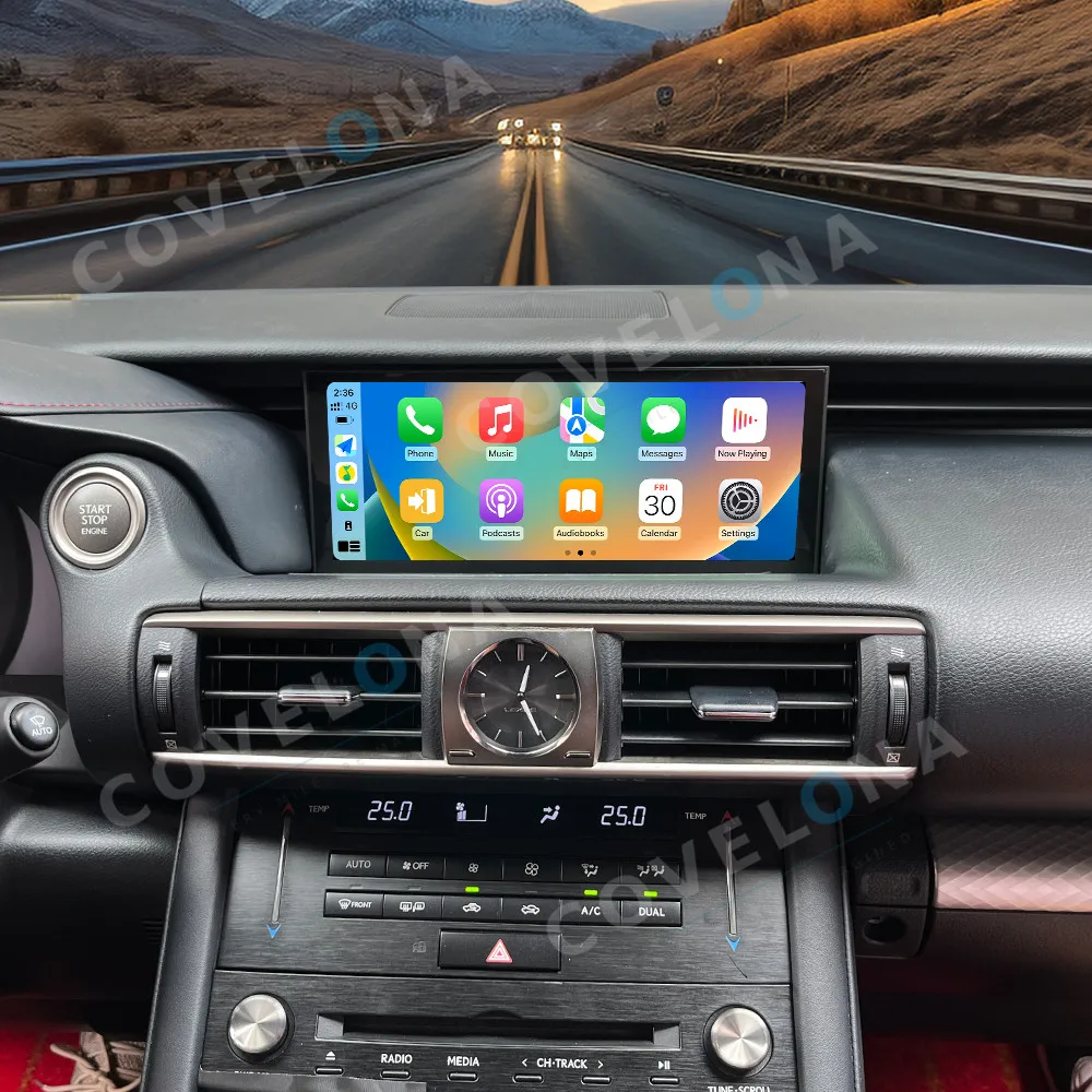 Android Car Radio For Lexus IS250 IS300 IS350 RC200t RC350 2013-2017 Wireless CarPlay Android Auto GPS Navigation Multimedia