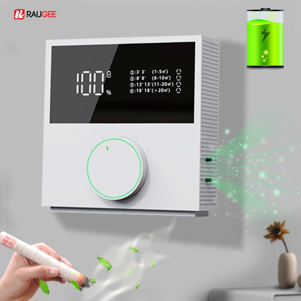 منقي الهواء للمنزل الأيونات السالبة لتنقية الهواء اللاسلكية القابلة لإعادة الشحن العطر الناشر مولد أوزون غرفة نوم الحيوانات الأليفة لتنقية الهواء