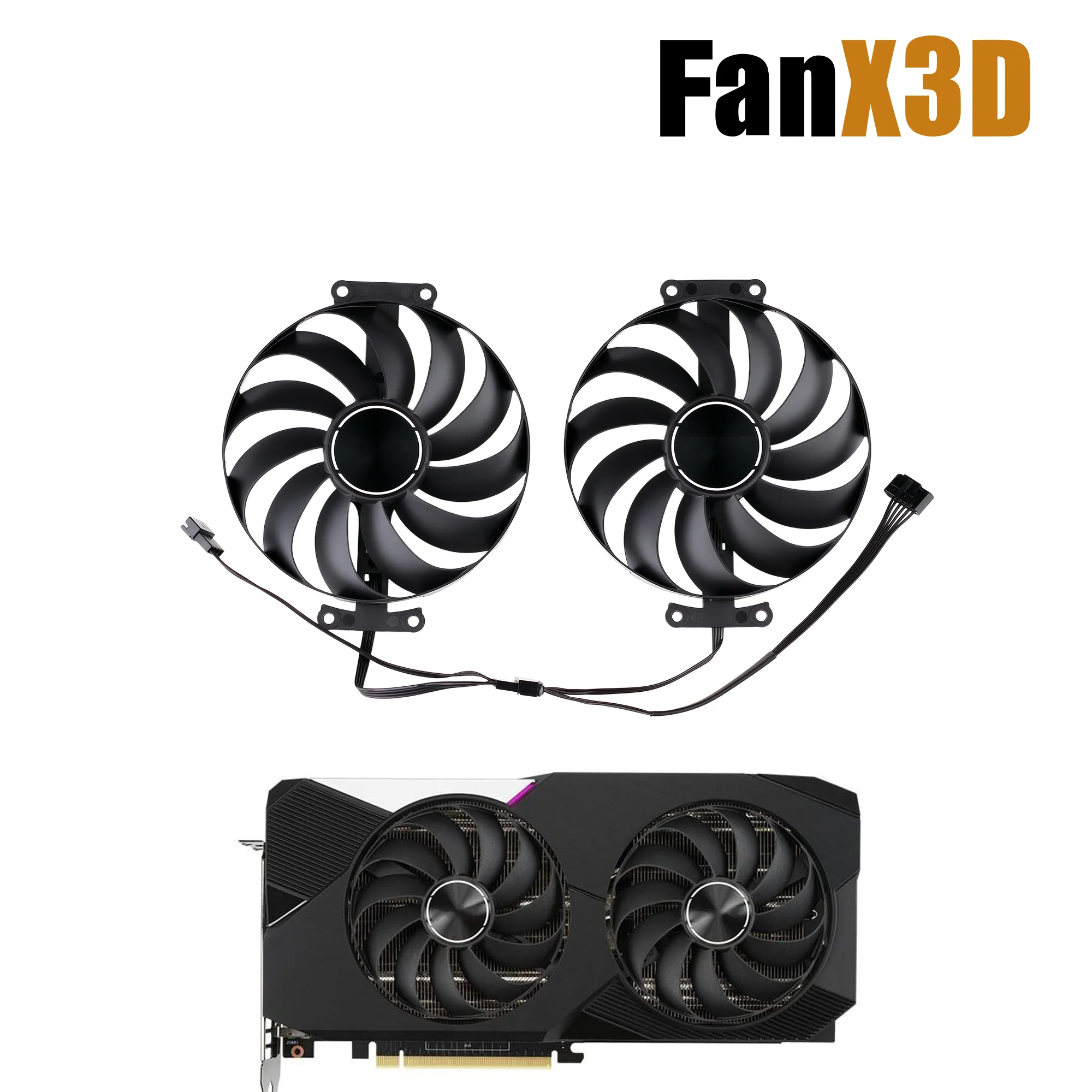 95MM CF1010U12S Cooling Fan Fo - огляд і ціна Rtx 3070 8Gb Graphics Card