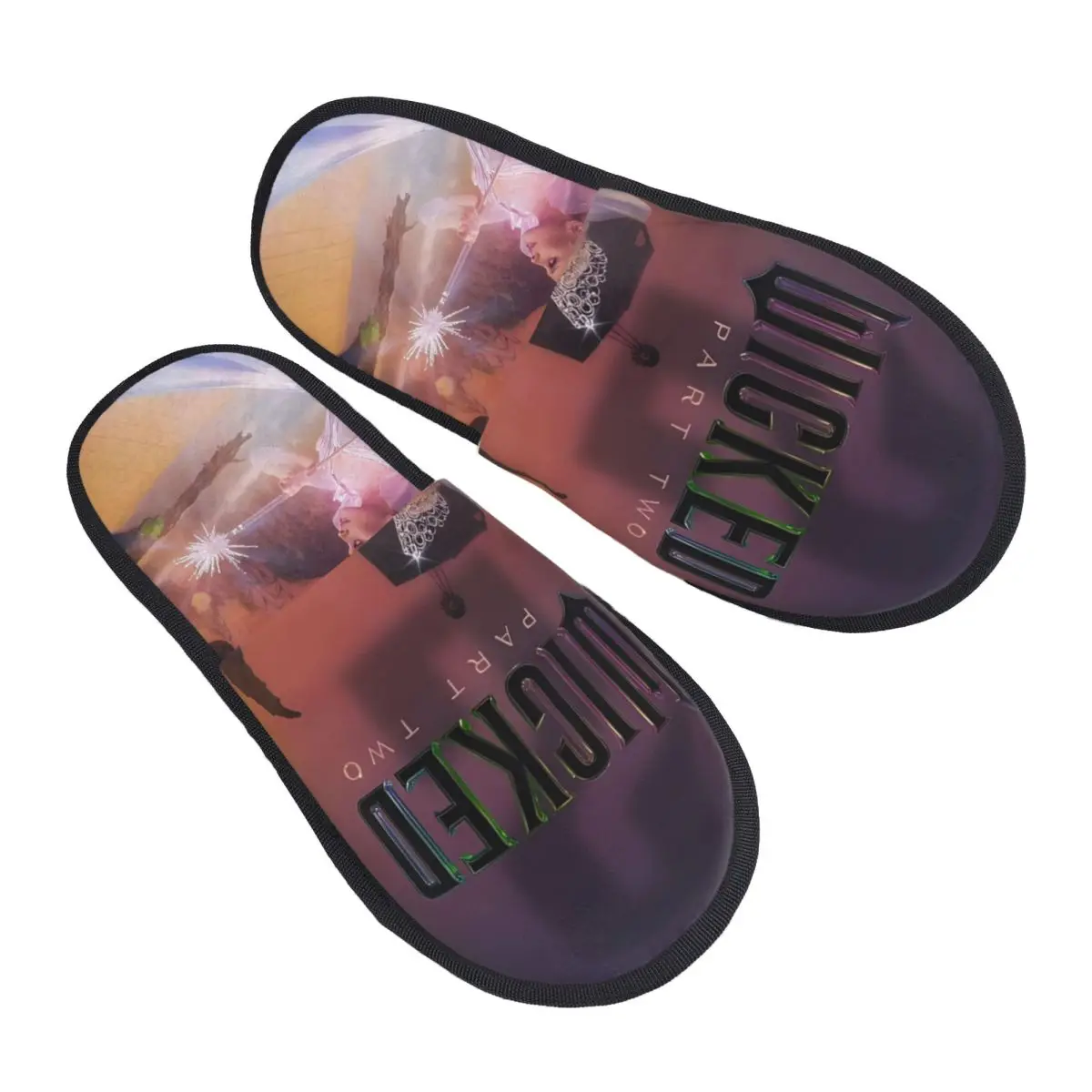 

Домашние тапочки Wicked For Good с тапочками из пены с эффектом памяти, подарок для женщин и мужчин, домашняя обувь с противоскользящей подошвой