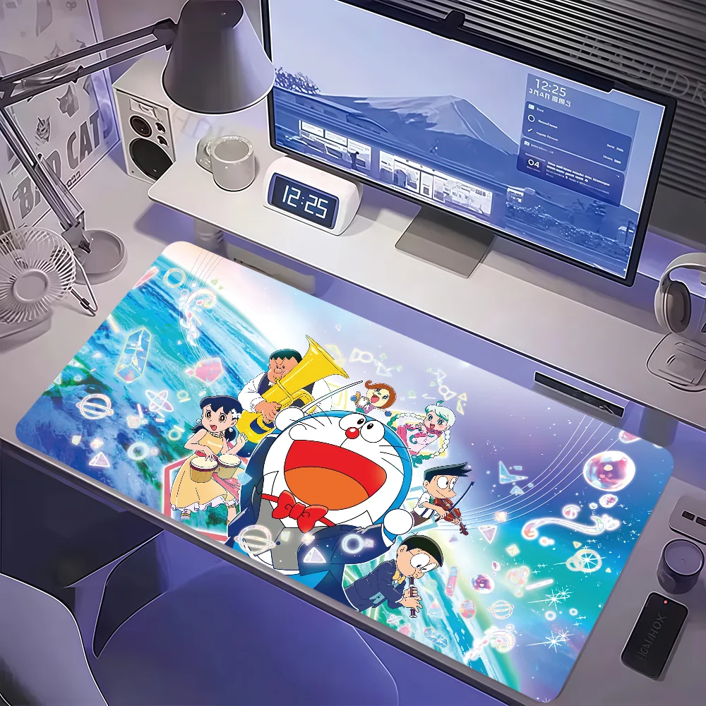D-Doraemon-n Nobita Earth Symphon Mouse Pad Non-slip Thickened MousePad Large Writing Lockedge Office Student Gaming Cushion