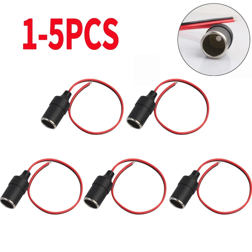 

12V 10A Max 120W Car Cigarette Lighter Charger Cable Adapter Female Socket Plug for 12V/24V 5A Universal Power Plug for Audi