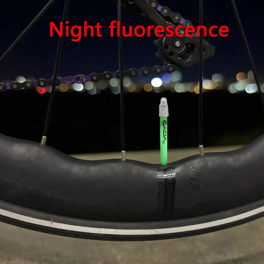 CYDY Rennrad TPU-Schlauch 700x18C 23C 25C 28C 30C 32C mit fluoreszierendem Ventil für Nachtfahrten – Fahrradreifen-Ersatzteile – Detail 6