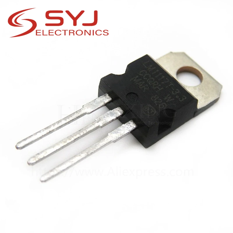 

10pcs/lot LM1117T-3.3 LM1117 +3.3V In Stock