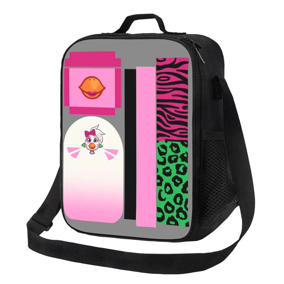 Glamrock Chica Fazbear أكياس الغداء الترفيه معزول بينتو صندوق مقاوم للماء حقيبة الغداء مانعة للتسرب نزهة أكياس حقيبة للحفاظ على البرودة #1