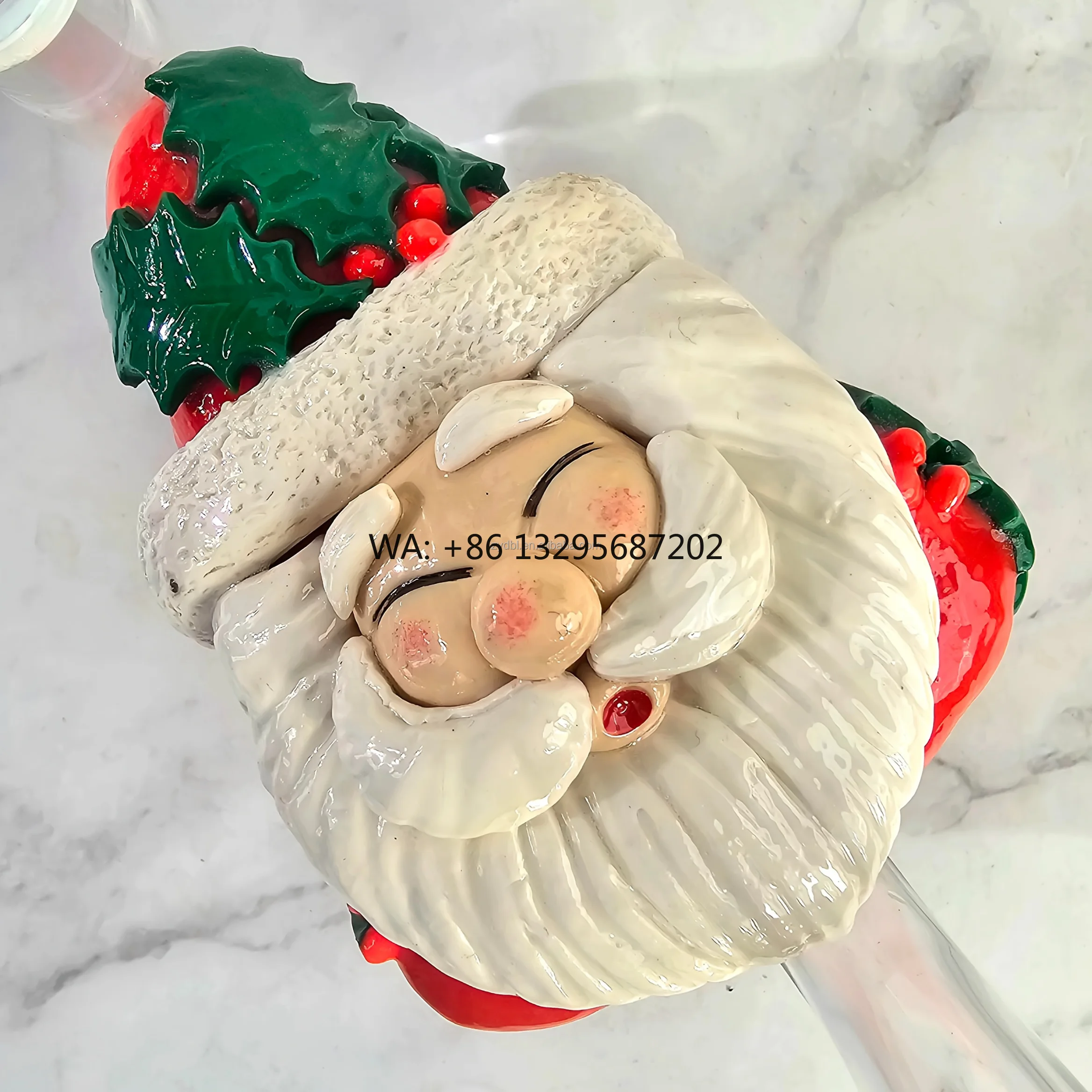 

Cute Christmas-Themed Figurine and for Decor or Thoughtful Gift
