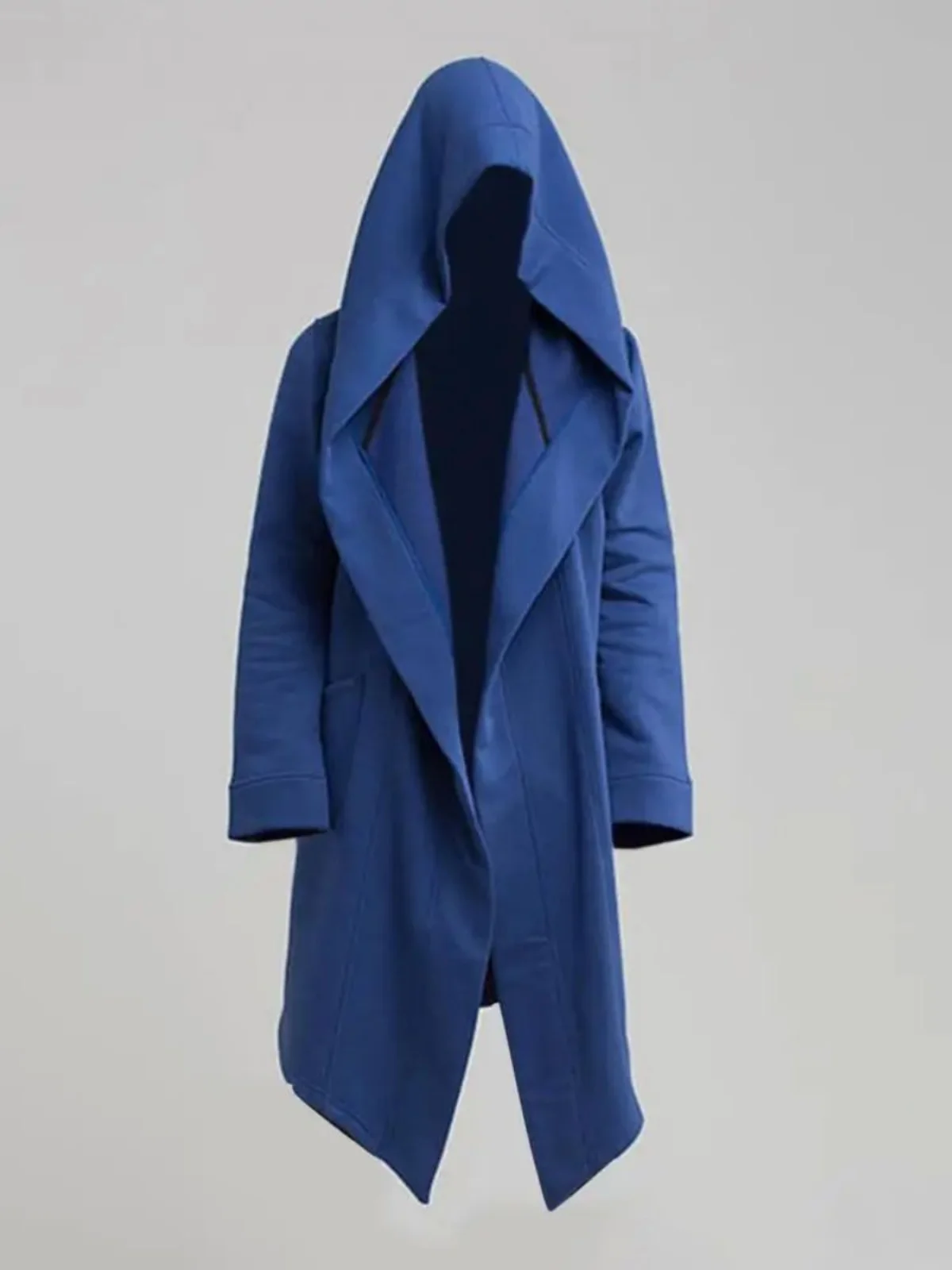 

Мужское пальто средней длины с капюшоном, повседневная молодежная ветрозащитная верхняя одежда Long Sve, трендовая одежда на осенний сезон