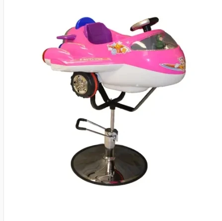 

Hair Salon Furniture Children Barber Hydraulic Chair Baby Airplane Chair Car Barbershop Chair for Kid