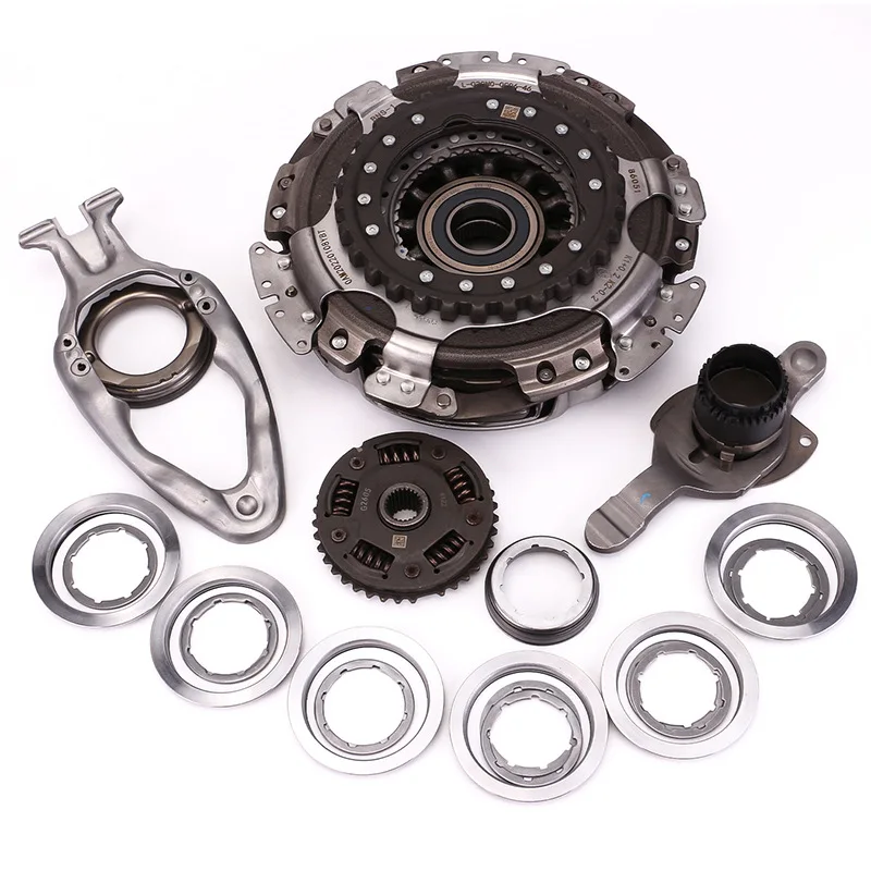 0AM DQ200 DSG Transmission Dual Clutch Kit 602000600 For VW AUDI 7-Speed Automatic Transmission Clutch Shift Fork Kit