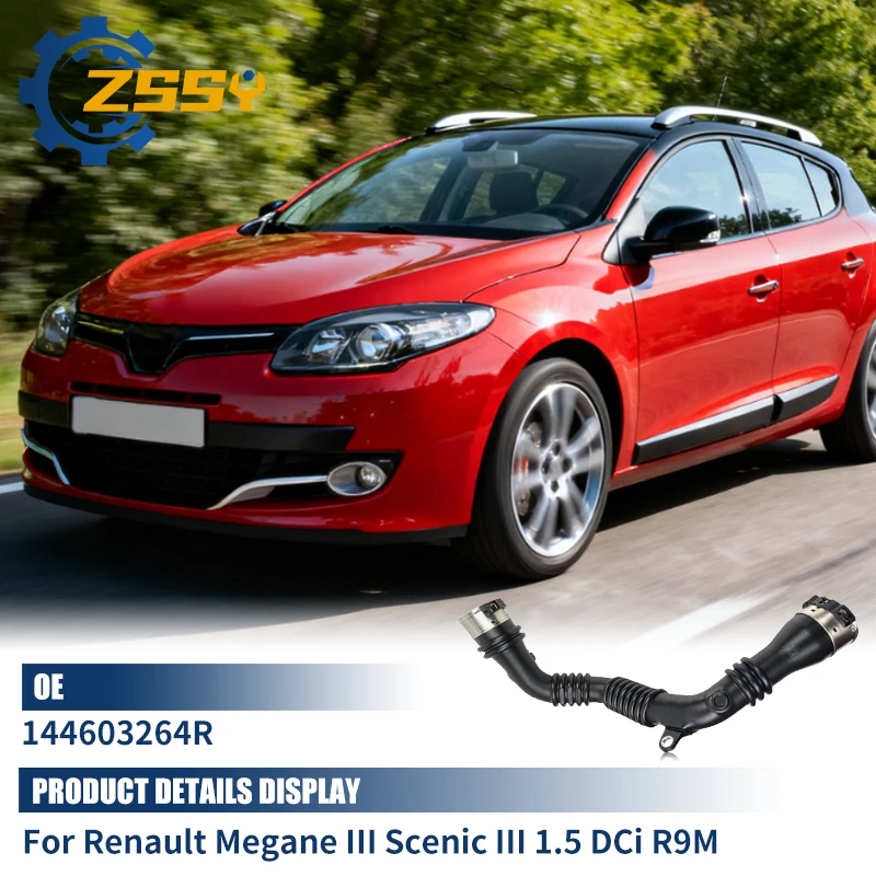 144603264R Turbo tubo Intercooler 14460-3264R para Renault Megane III Coupe 1,6 dCi 14460-2899R 144602899R sin