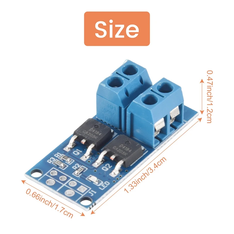 10PCS DC 5V-36V 15A(Max 30A) MOSFET MOS FET Trigger Switch Driver Module 0-20Khz PWM Regulator Control Panel