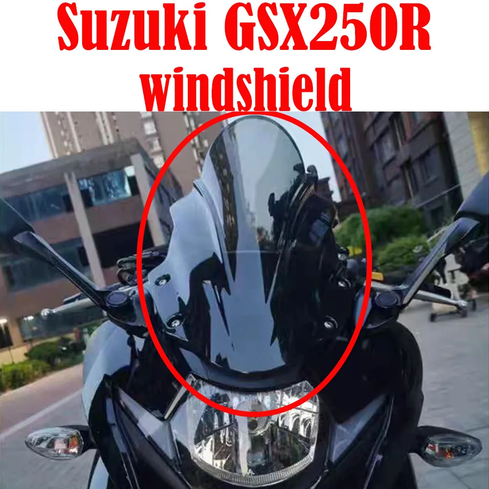 

For Suzuki new GSX250R GSXR250 2022 Motorcycle Windshield Windscreen Kit Deflector