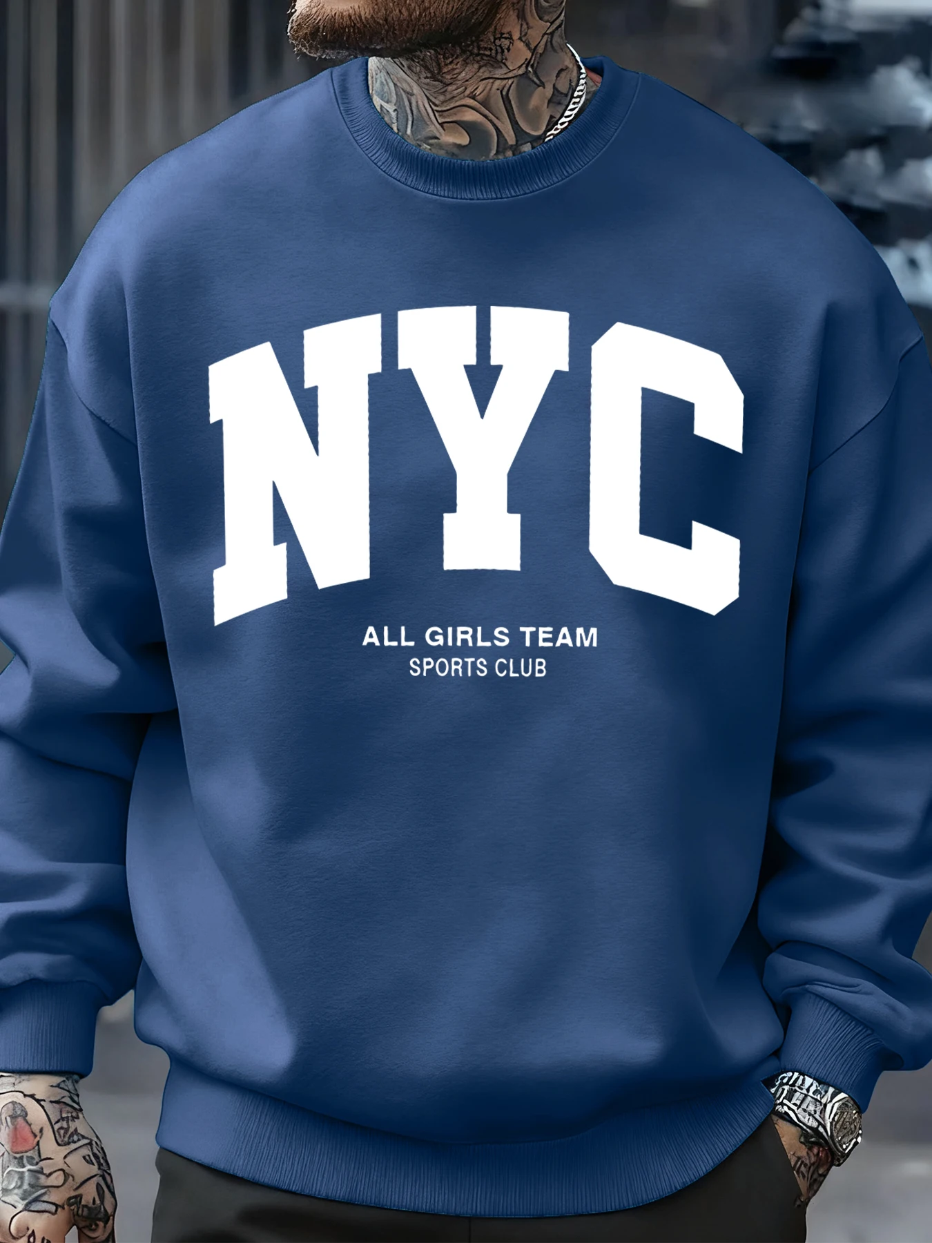 Sudaderas con estampado llamat - Street Fashion Of New York reseña y precio