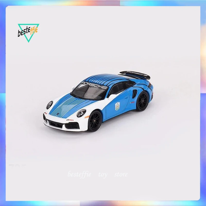 Mini Gt Car Model Simulation Alloy 1/64 Limited Lhd Version Shown Porsche 911 Turbo S Cars Model boy collection birthday gift