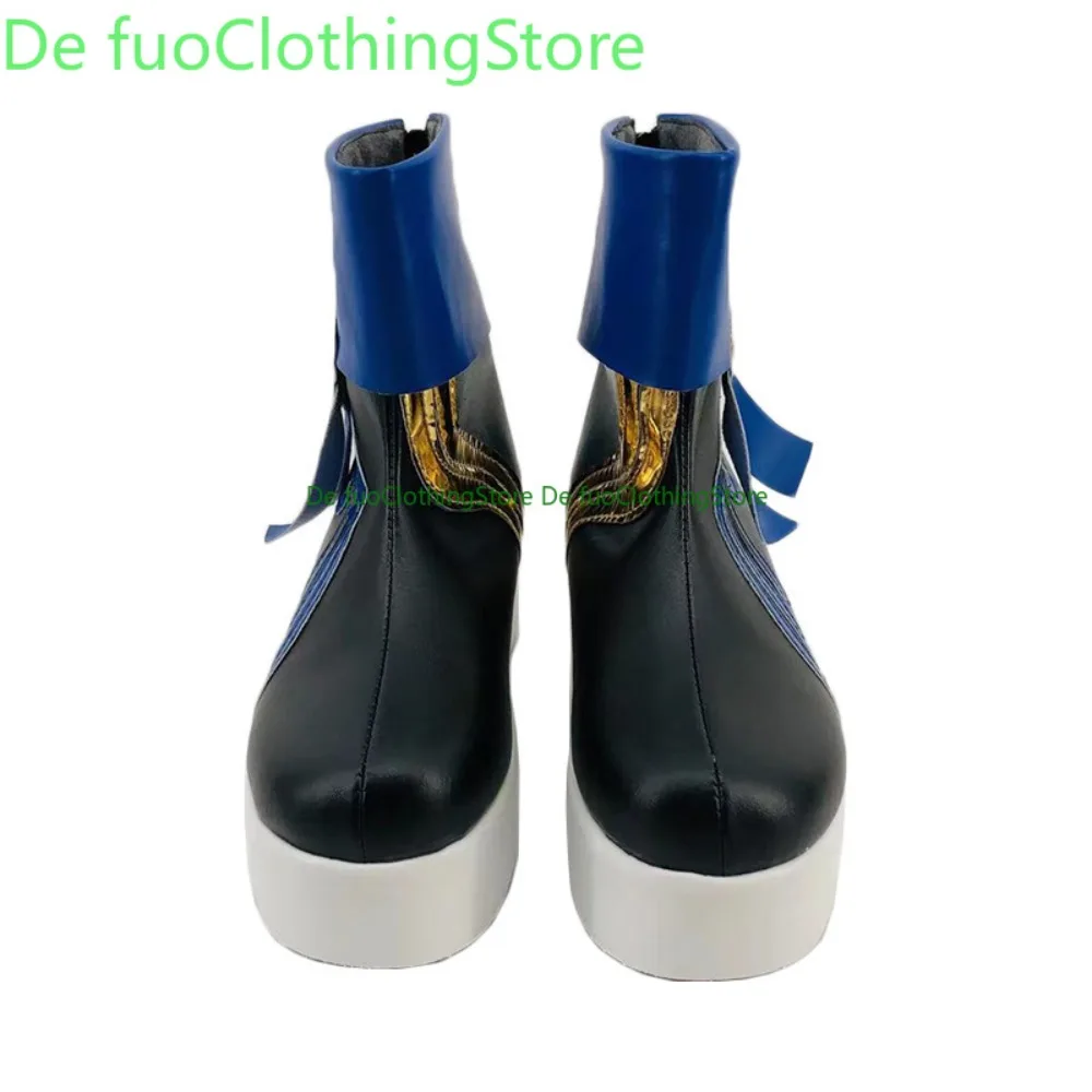 DefuoClothing Honkai: Star Rail Bailu Cosplay Shoes Anime Boots Anime Game Role-playing Shoes And Boots Halloween Party