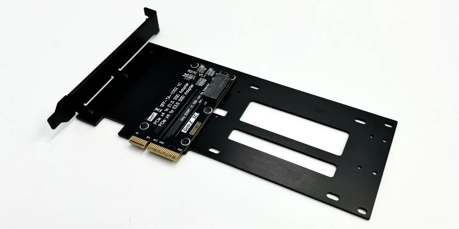 ADT PCIe 5.0 X4 zu U.2 SFF-8639 / U.3 SFF-TA-1001 / E1.S E3.S SFF-TA-1002 Adapterkarte PCI-E Gen5 X4 zu U.2 U.3 SSD-Erweiterung – Detail 18