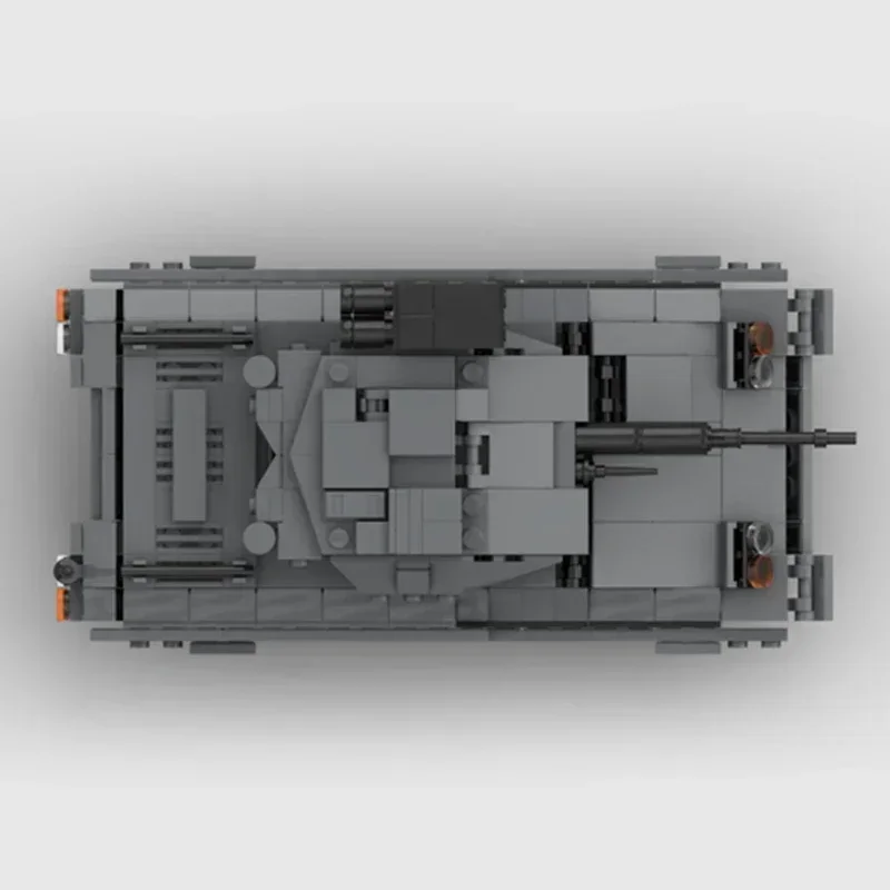 Moc Building Bricks Military Model Futuristic M7-Bradley Tank Technology Modular Blocks Gifts Toys For Children DIY Set Assembly