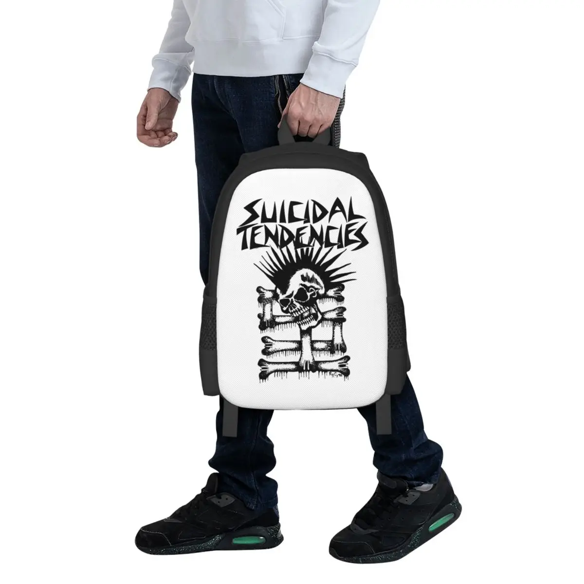 

Рюкзак для студентов с изображением группы Rock Music Suicidal Tendencies, школьная сумка, походный рюкзак для путешествий, для мужчин и женщин, сумка для книг, сумка через плечо