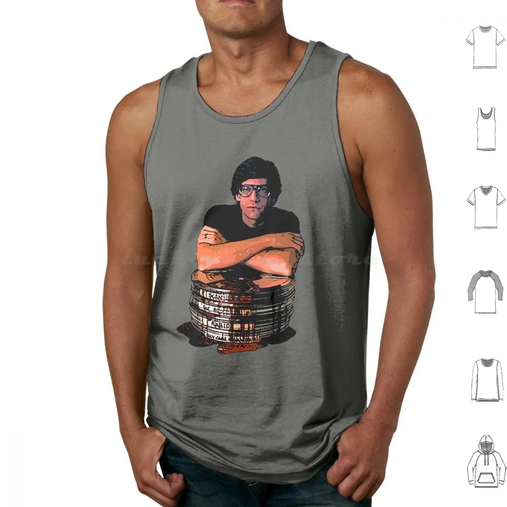 Camisetas sin mangas Cronenberg con estampado de algodón, películas de terror, vídeo, DVD, monstruo, vampiro, fantasma, zombi, hombre lobo, asesino en serie