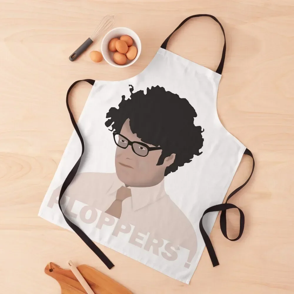 The IT Crowd - Moss - Ploppers ! Apron Kitchen Accessories 2022 For Man Haircut Chef Accessories Apron