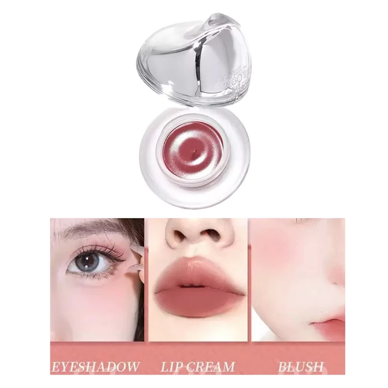 

Gogotales 3In1 Lipbalm Powder Blusher Multi Purpose Matte Velvet Lasting Coloring Natural Whitening 5.5g