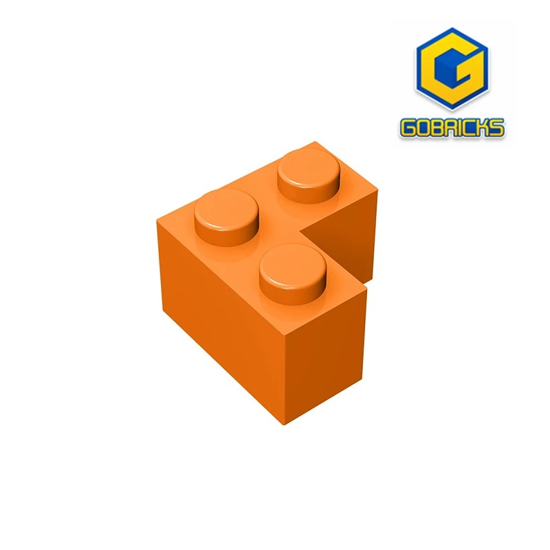 Gobricks GDS-572 Brick 2 x 2 Corner  compatible with lego 2357 Building Blocks pieces of children's toys Assembles Particles