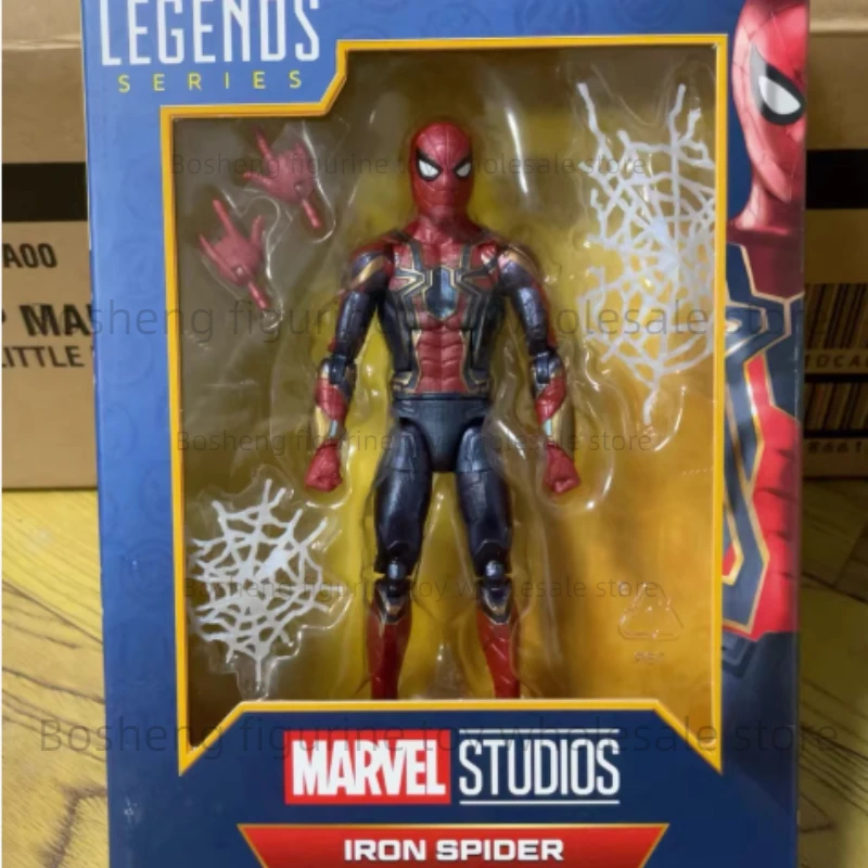 

Hasbro Marvel Legends Series: Железный Человек-Паук «Месники: Эндшпиль» Железный человек Марк LXXXV Коллекция моделей игрушек