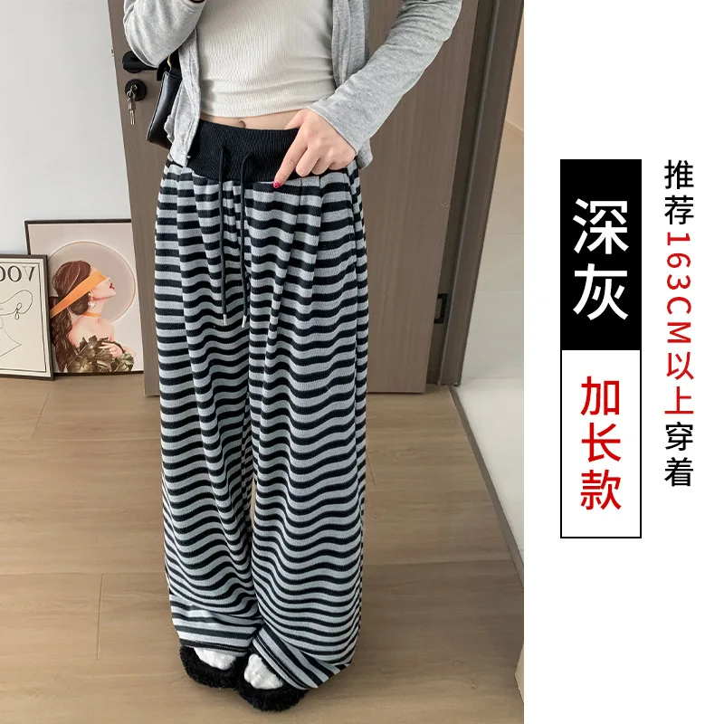 Wide Leg Pants Asymmetrical Womens Spring Knitted Pleated Aesthetics Leisure Lightweight Softshell Basic Breathable Detail Retro