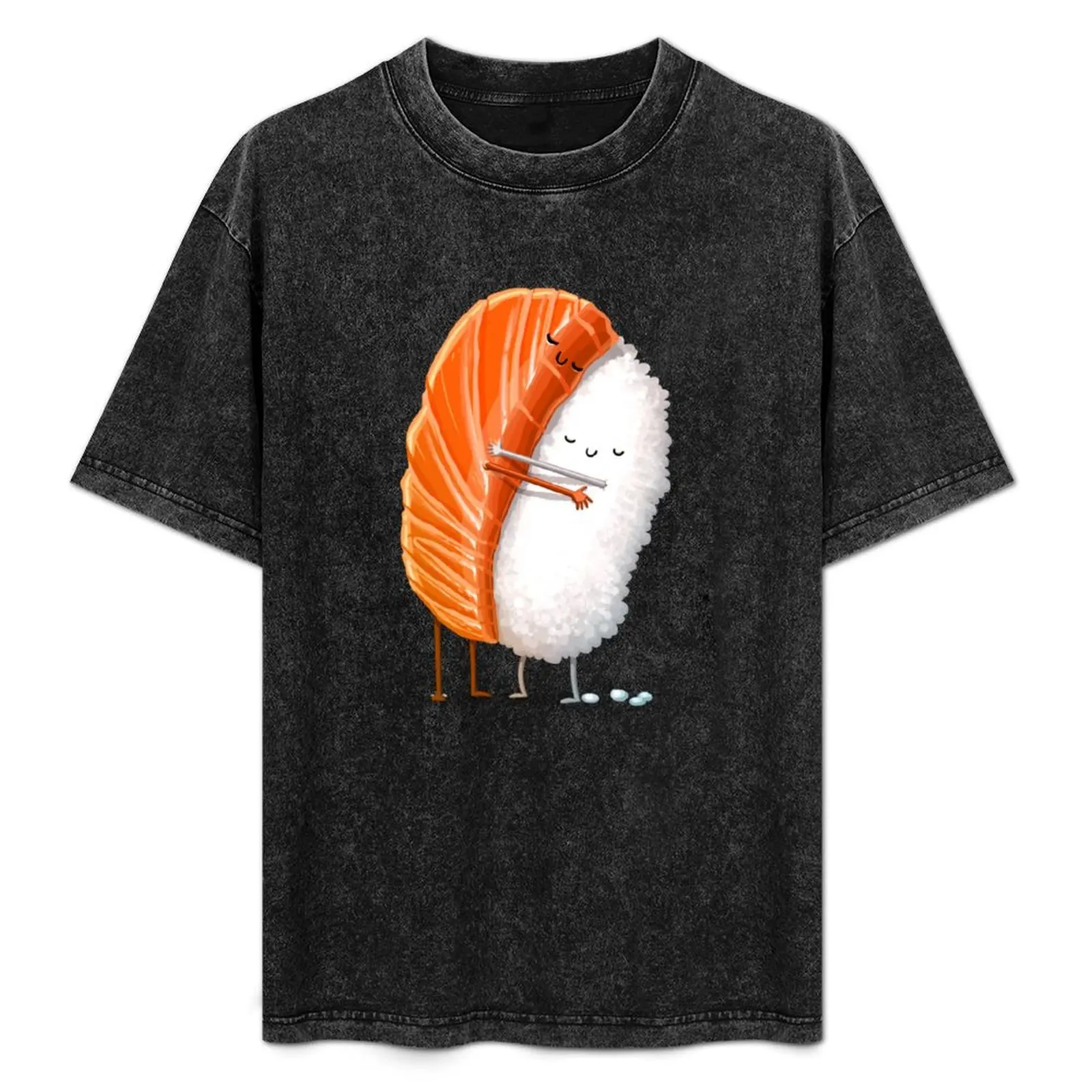Sushi Hug T-Shirt Plus Size Lightweight Tee Shirt
